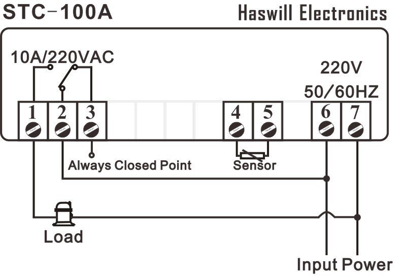 STC-100A Temperature controller - Price & User Manual